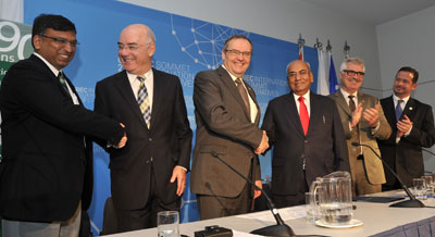 Manish Gupta, Director, Strategy and Joint Ventures, IFFCO, Jacques Daoust, 