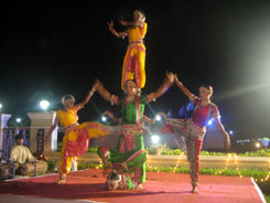 Culture show at Puri