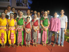 Culture show at Puri