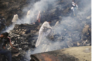 Pak Plane crash