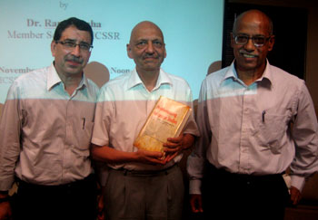Book release function in honour of Prof Rama Kant Agnihotri