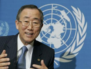 UN chief Ban Ki-moon